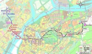 南京地铁1号线线路图